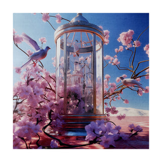 Glamats-Animal Print-Cherry Blossom Serenity